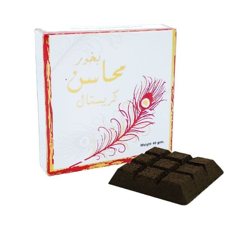 Mahasin Crystal 40gram Bakhour by Ard Al Zaafaran (Pack of 12)