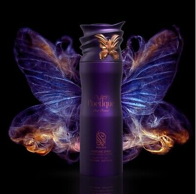 Nylish Poetique 200ml Body Spray by Nylaa (Pack of 12)