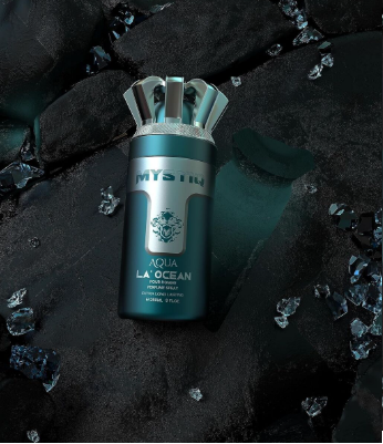 Aqua La'Ocean 250ml Body Spray by Mystiq (Pack of 6)