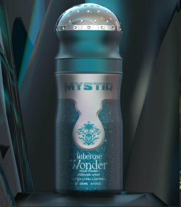 Tuberose Wonder 250ml Body Spray by Mystiq (Pack of 6)