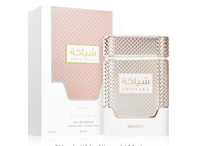 SHIYAAKA WHITE 100 ML by Khadlaj Perfumes - Eau De Parfum