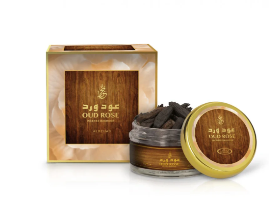 Oud Rose Bakhoor 30g by Al Rehab