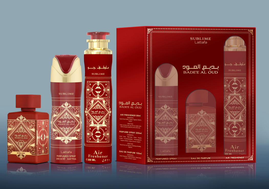 3P GiftSet Badee al Oud Sublime by Lattafa
