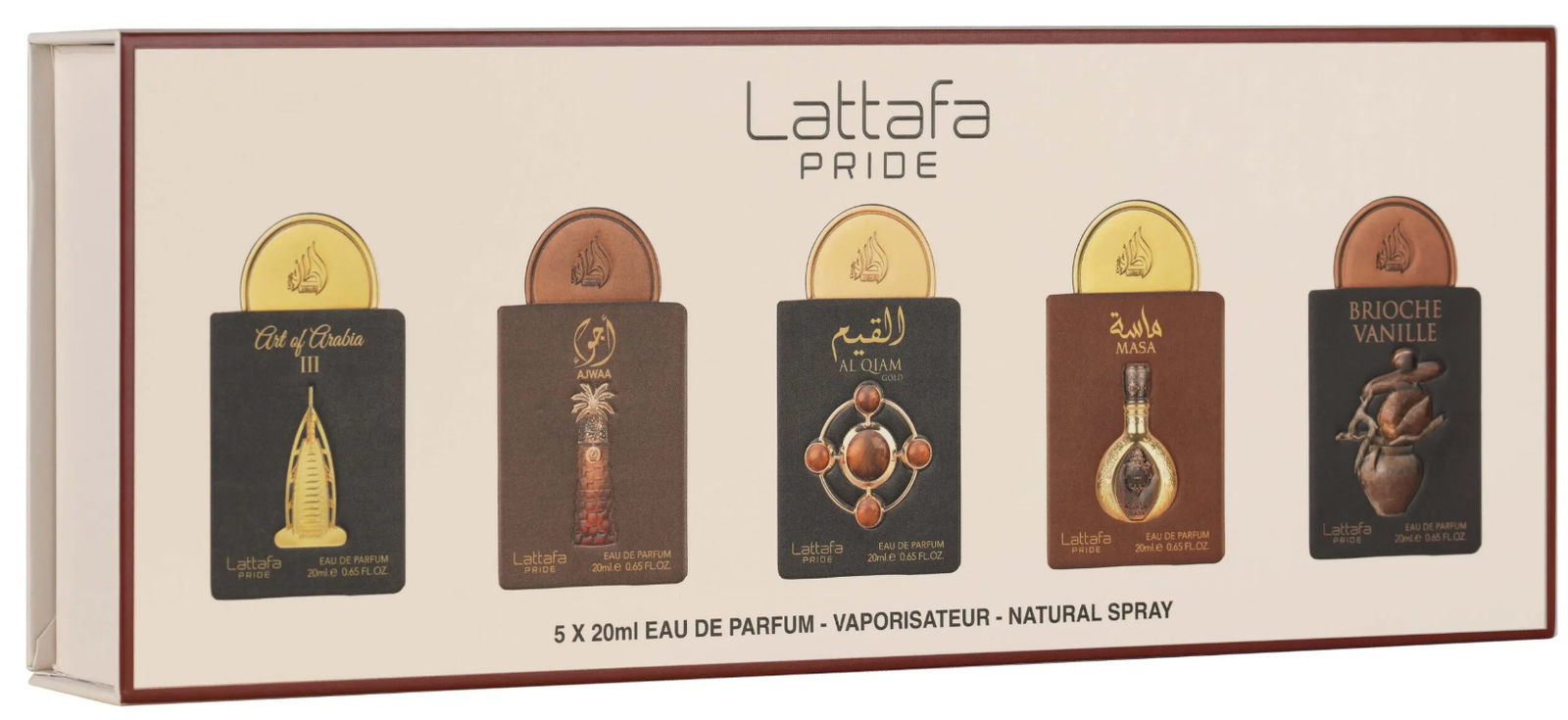 5P Giftset 20ml Box-04 by Lattafa Pride