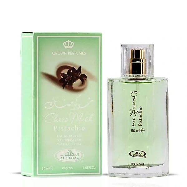 Pack of 12- Choco Musk Pistachio  50ml Perfume by Al Rehab