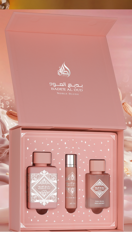 3P GiftSet Badee al Oud Noble by Lattafa