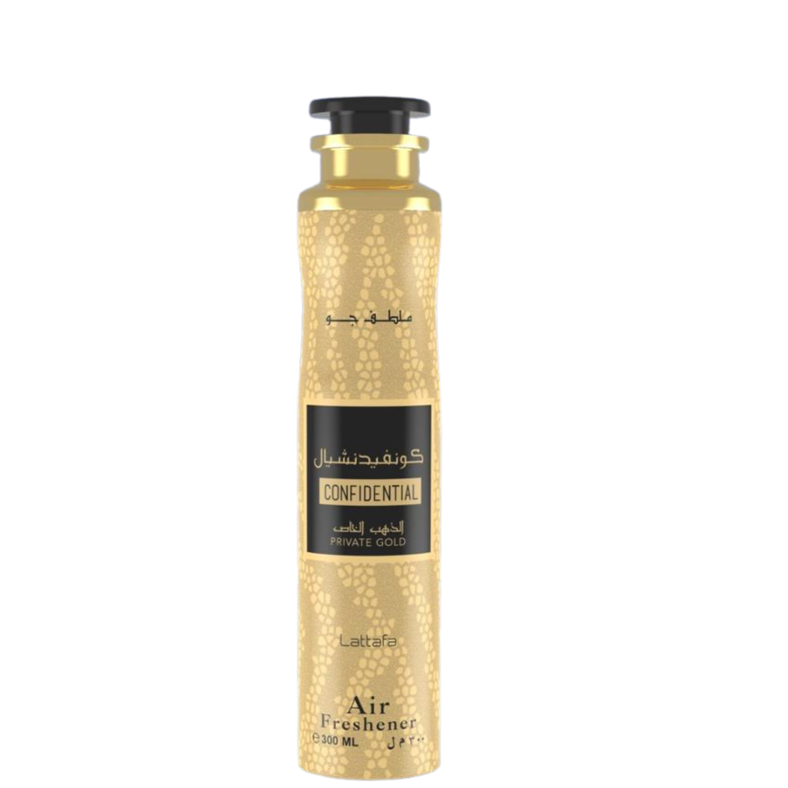 Confidential Private Gold 300ml Air Freshener by Lattafa (Pack of 12)