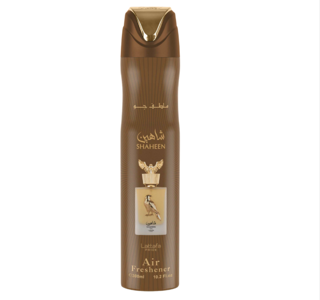 Shaheen Gold 300ml Air Freshener by Lattafa Pride (Pack of 12)