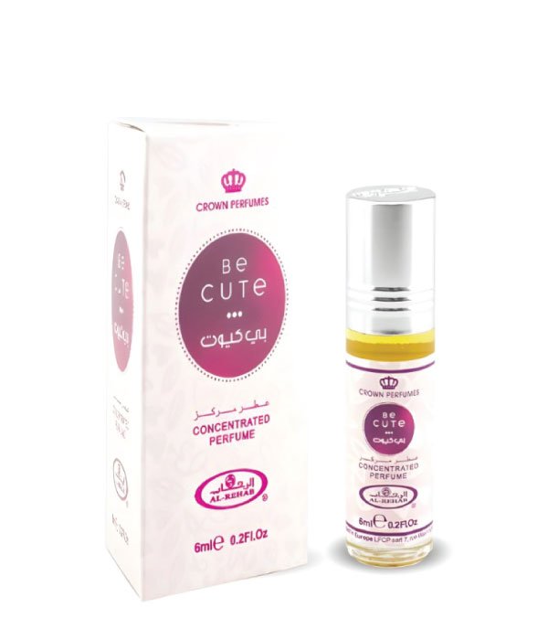 Pack of 6 - Be Cute  6ml Perfume Oil by Al Rehab
