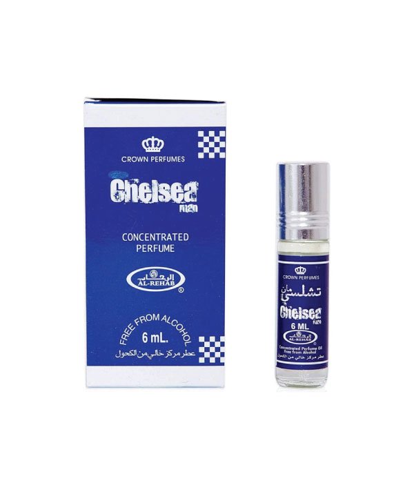 Pack of 6 - Chelsea Man  6ml Perfume Oil by Al Rehab
