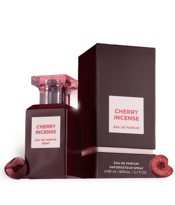 Cherry Incense  80ml by Fragrance World - Eau De Parfum
