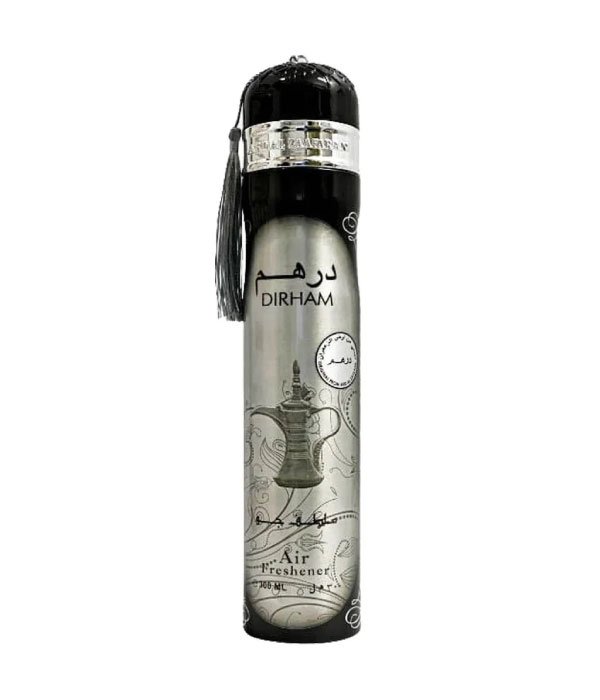Dirham Silver 300ml Air Freshener by Ard Al Zaafaran(Pack of 12)