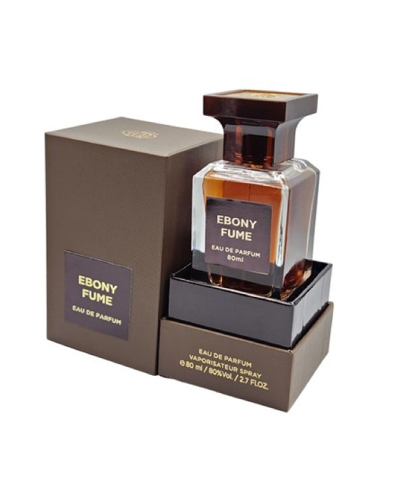 Ebony Fume  80ml by Fragrance World - Eau De Parfum