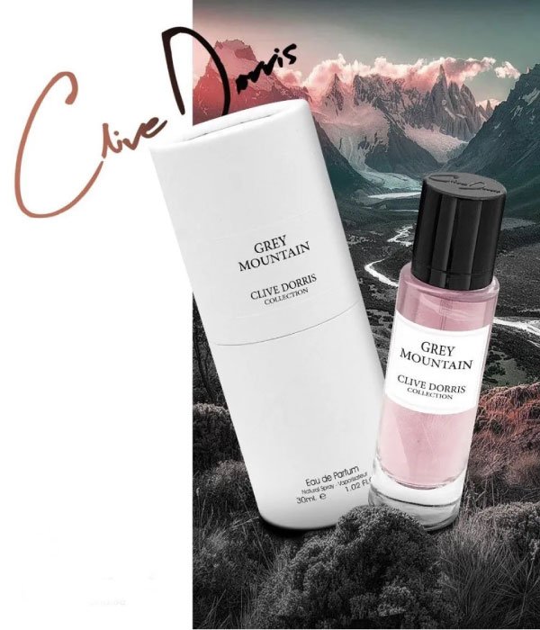 Pack of 12- Grey Mountain 30ml by Clive Dorris Collection- Fragrance World