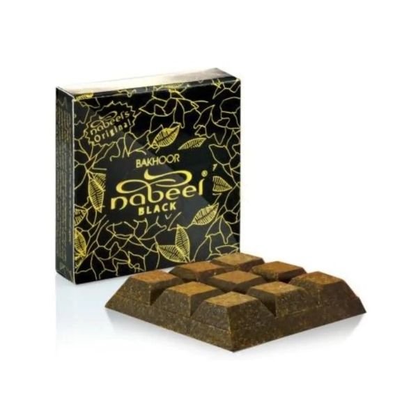 Pack of 12- Bakhoor Nabeel Black 40g by Nabeel