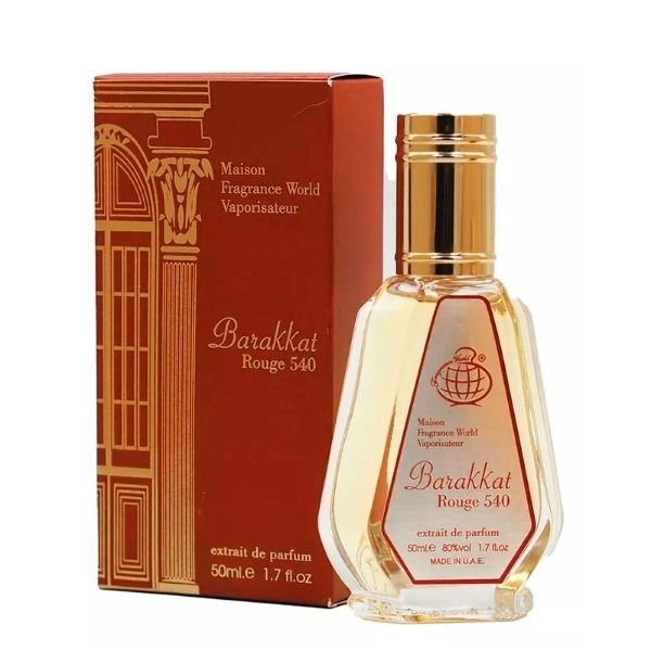 Pack of 12- Barakkat Rouge Extrait 50ml by Fragrance World
