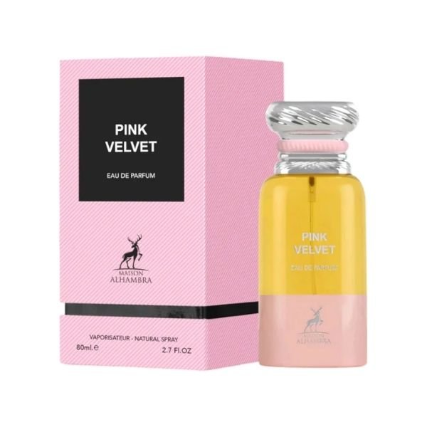 Pink Velvet (Rose Petal) New 80ml Eau De Parfum by Maison Alhambra