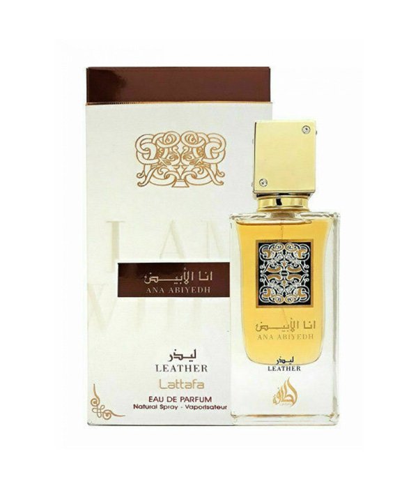 Ana Abiyedh Leather 60ml by Lattafa Perfumes- Eau De Parfum