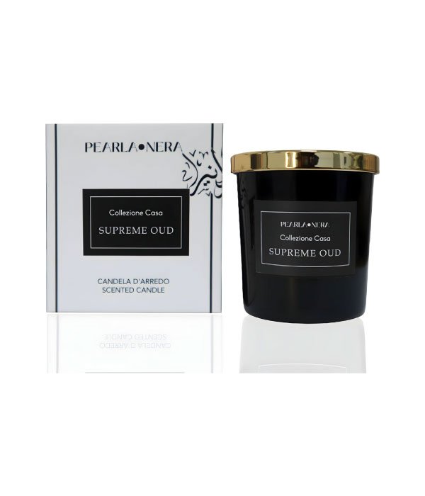 Supreme Oud Candle by Pearla Nera - 7oz/ 200gm (Soy Wax )